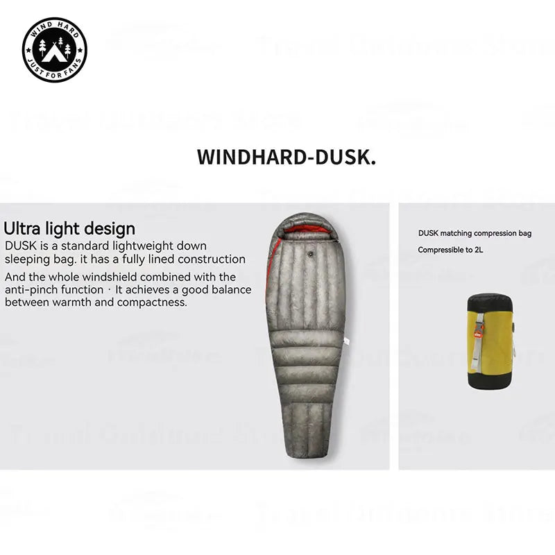 AEGISMAX Dusk Ultralight Down Sleeping Bag – Perfect for Outdoor Adventures image 3