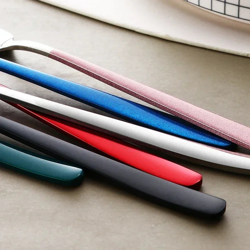 Portable Cutlery Set – 304 Stainless Steel Travel Tableware with Case image 3