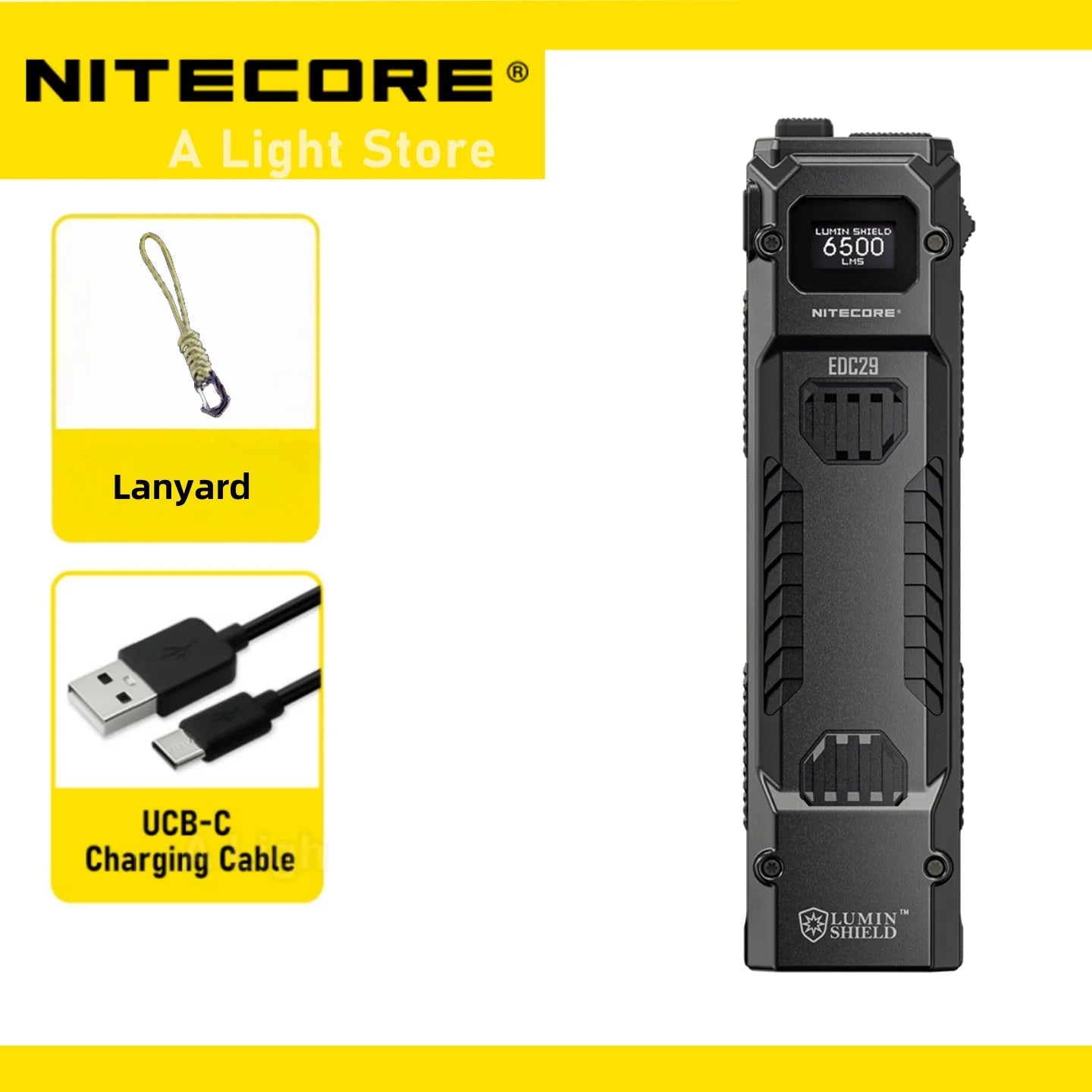 NITECORE EDC29 Flashlight – Portable Keychain Light for Everyday Carry image