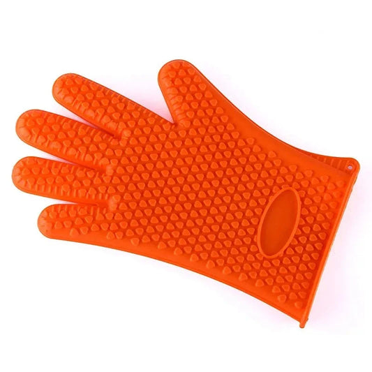 BBQ Silicone Grilling Gloves – Heat Resistant Cooking and Baking Mitts image 8