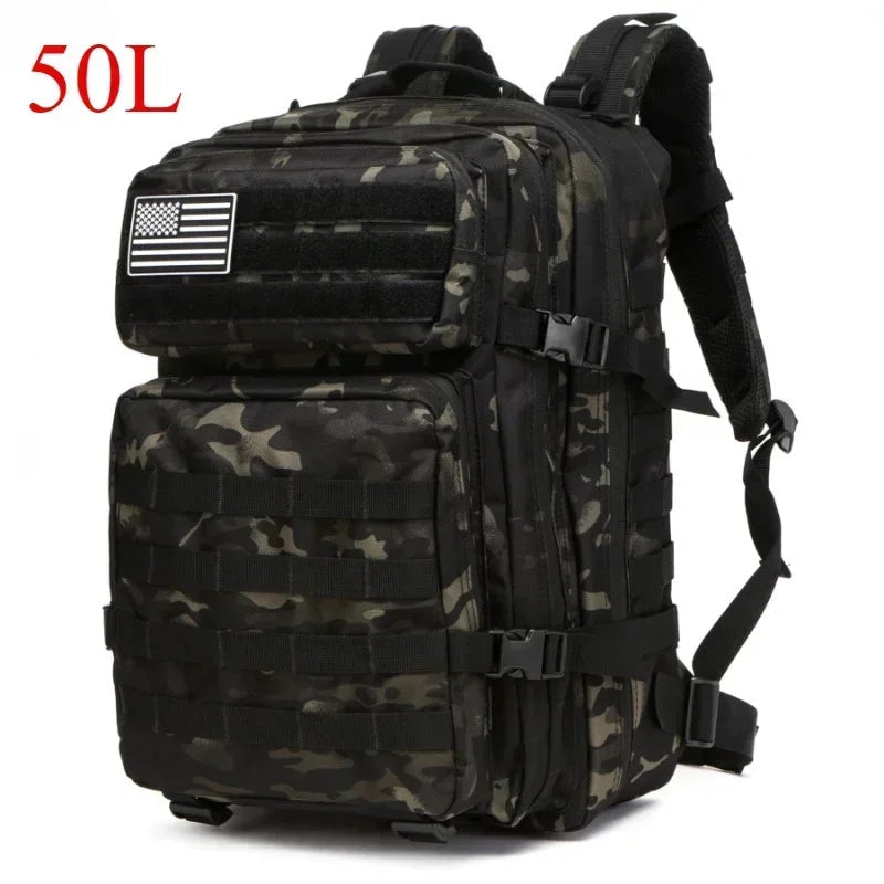 50L Travel Backpack for Men – Waterproof Hiking &amp; Camping Bag image 17