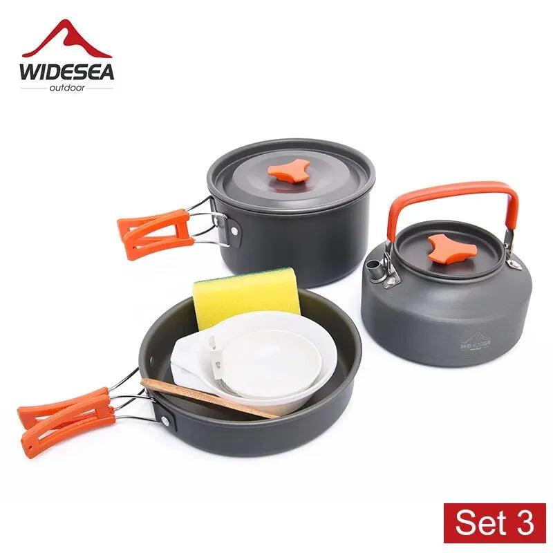 Widesea Camping Tableware – Outdoor Cookware Set for Adventurers image 5