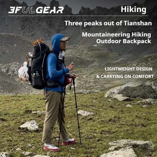 3F UL GEAR TianShan 35+10L Backpack – Ultralight &amp; Durable Outdoor Companion image 1