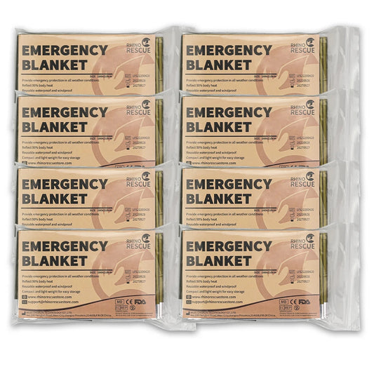 Rhino Rescue Emergency Survival Blanket – Stay Warm and Protected Outdoors image 0