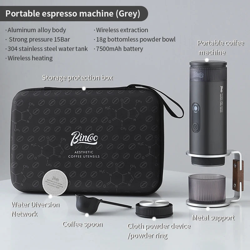Bincoo Camping Portable Coffee Machine – Electric Wireless Heating for Coffee Lovers image 8