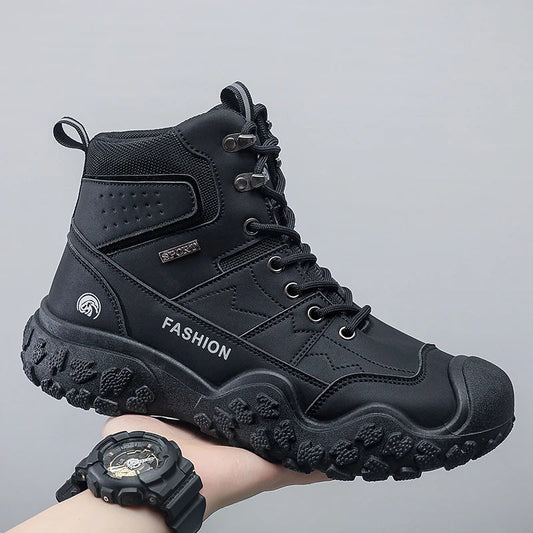Winter Men's Hiking Shoes – Lightweight, Anti-Slip Outdoor Boots image 1