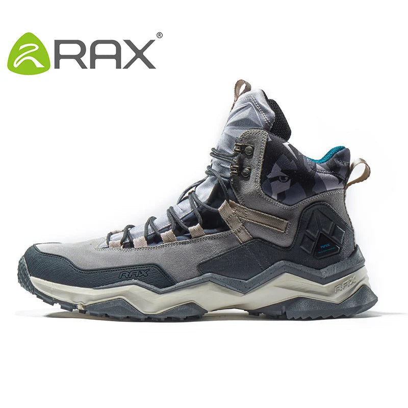 RAX Mid-Top Waterproof Hiking Shoes – Perfect for Outdoor Adventures image