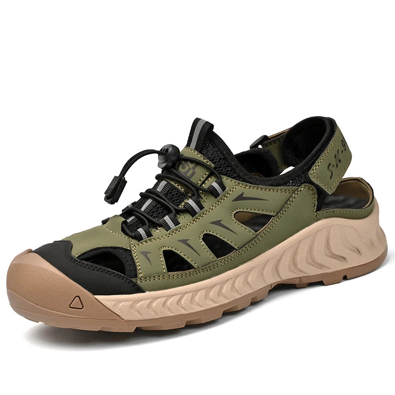 Summer Fashion New Beach Sandals – Men's Anti-collision Hiking Shoes image