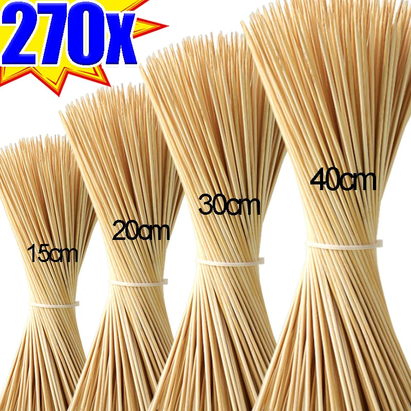Premium Bamboo Skewer Sticks – Perfect for Parties and Barbecues image 0