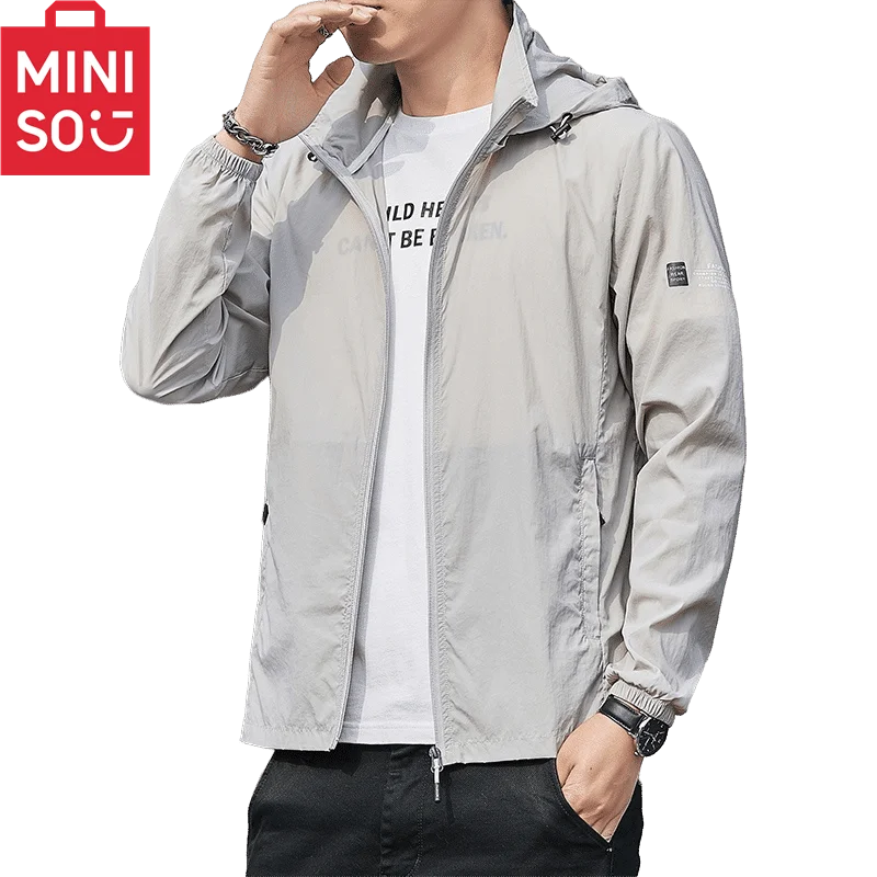 MINISO 2023 Summer Hooded Jacket – Quick Dry, Waterproof, Sun Protection image 4