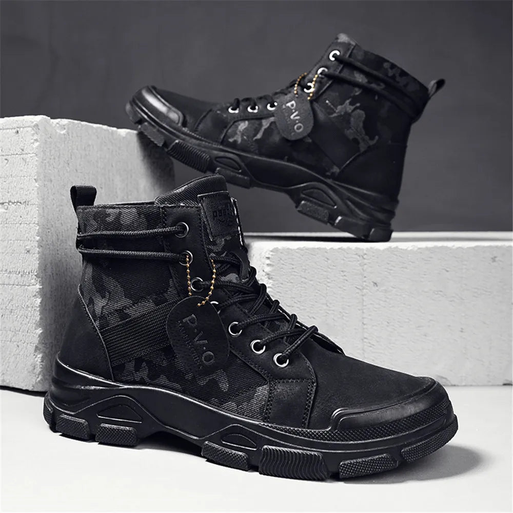 Brand Men's Hiking Boots – Versatile and Durable Outdoor Footwear image 2