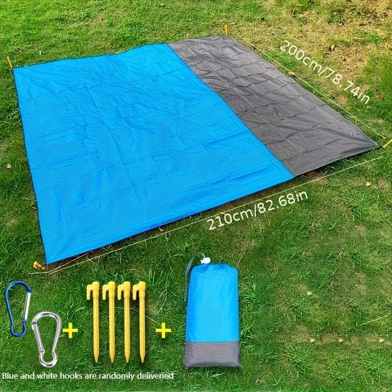 Extra Large Sandproof Outdoor Beach Mat – Perfect for Picnics and Camping image 0