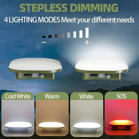 Rechargeable LED Camping Lantern – Versatile Outdoor &amp; Emergency Light image 1