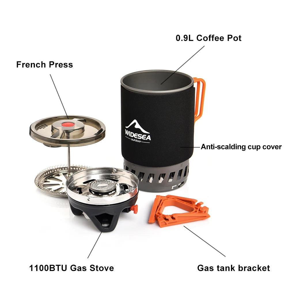 Widesea Camping Cooking System – Ultimate Outdoor Cookware Set image 5