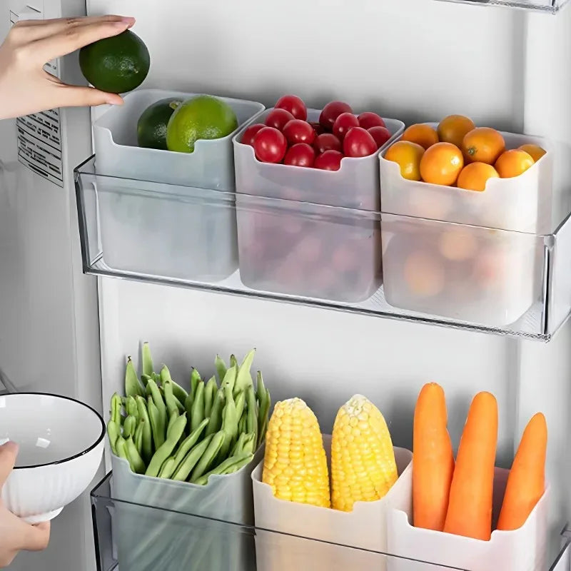 Versatile Refrigerator Storage Boxes for Fresh and Organized Kitchens image 1