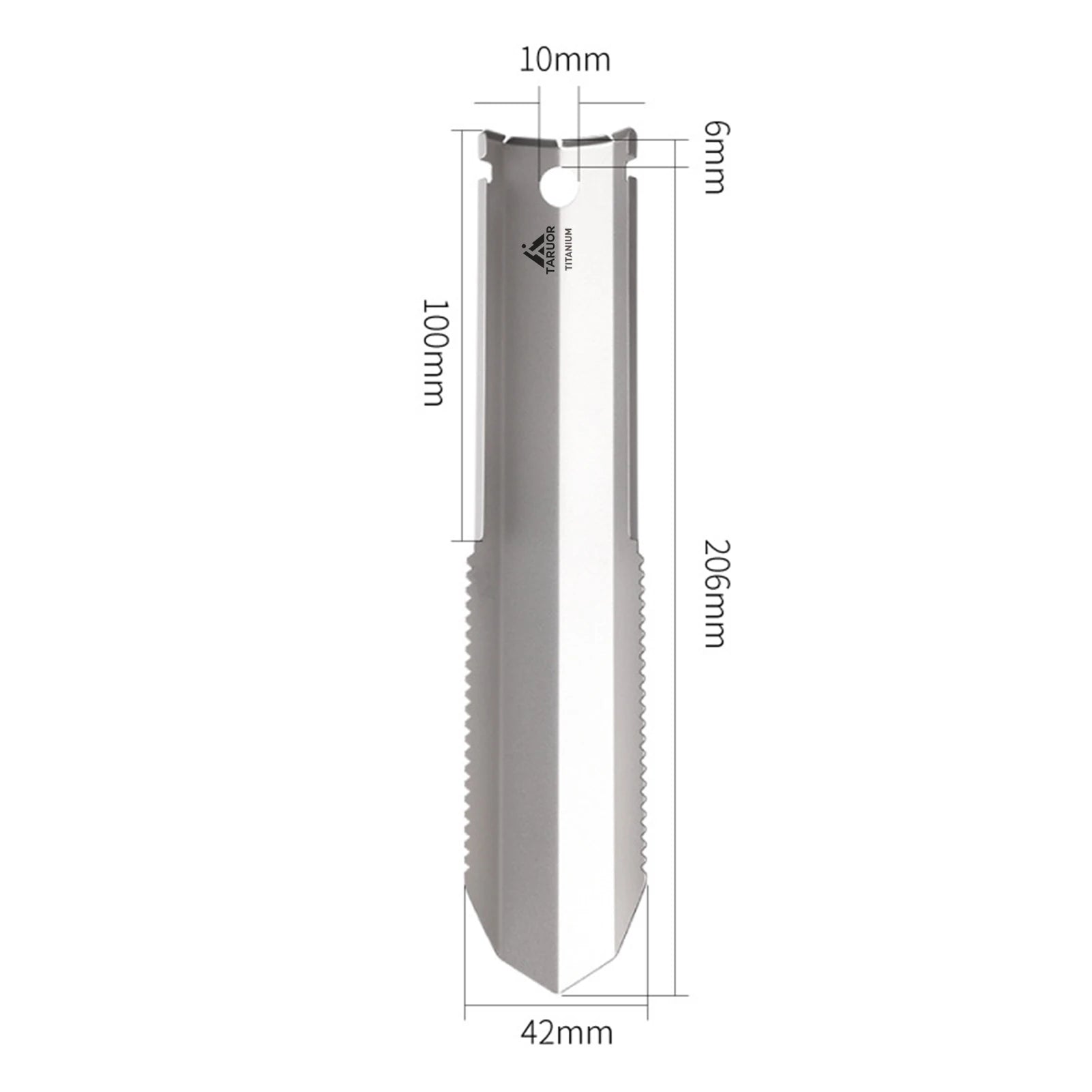 Tomshoo Titanium Serrated Shovel – Ultimate Outdoor Tool for Adventurers image 5