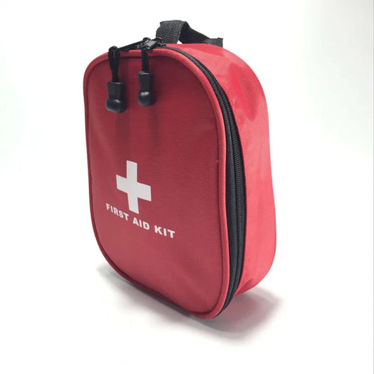 First Aid Kit Emergency Medical Box – Portable Travel &amp; Outdoor Survival Bag image 0