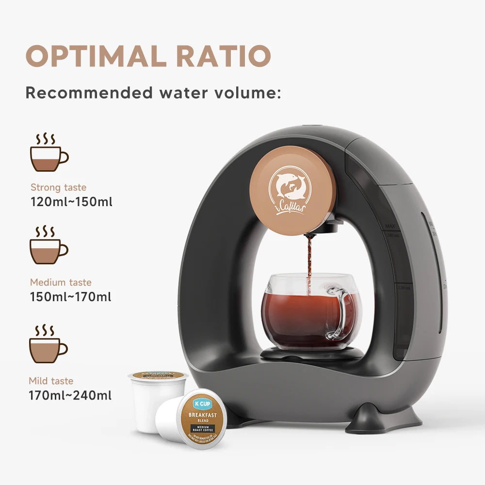 Portable Coffee Maker – Low Decibel Americano Capsule Machine image 2