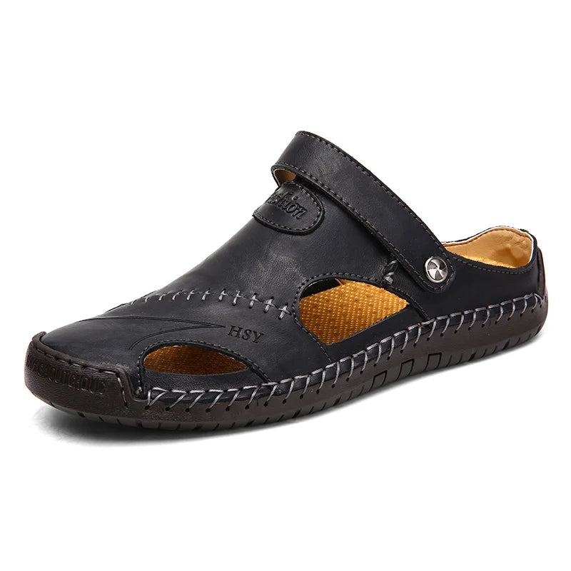 Breathable Non-Slip Men's Outdoor Sandals for Camping, Beach, and More image