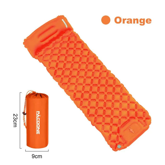 Outdoor Camping Inflatable Mattress – Ultralight Air Mat with Built-In Pump image 8