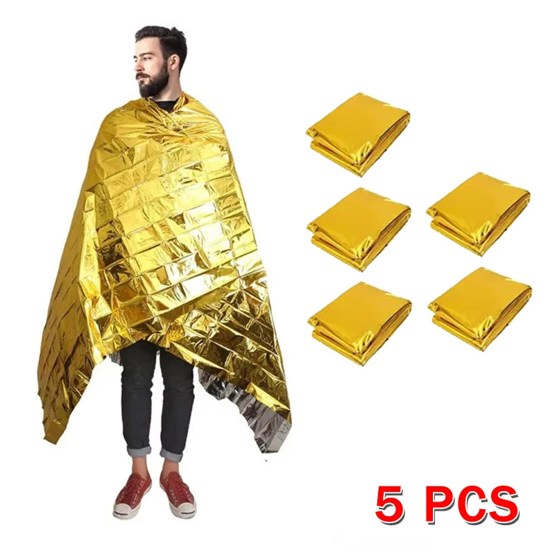 Outdoor Survival Emergency Blanket – Essential Gear for Adventure and Safety image 8