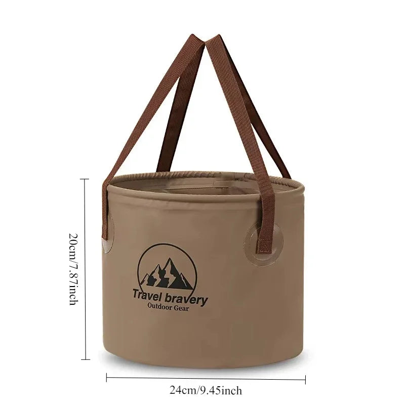 Portable Foldable Buckets – Versatile Water Containers for Outdoor Adventures image 7