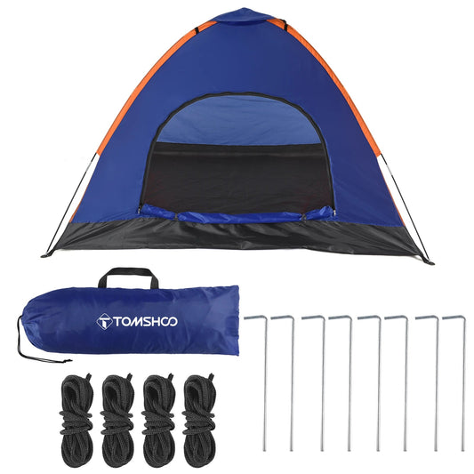 TOMSHOO Lightweight Camping Tent for 3-4 Persons – Ideal for Outdoor Adventures image 1