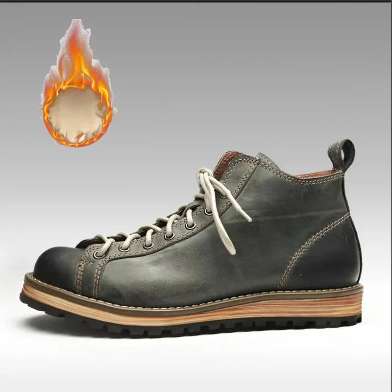 KOWM Men's Hiking Boots – Durable and Stylish Footwear for Adventurers image