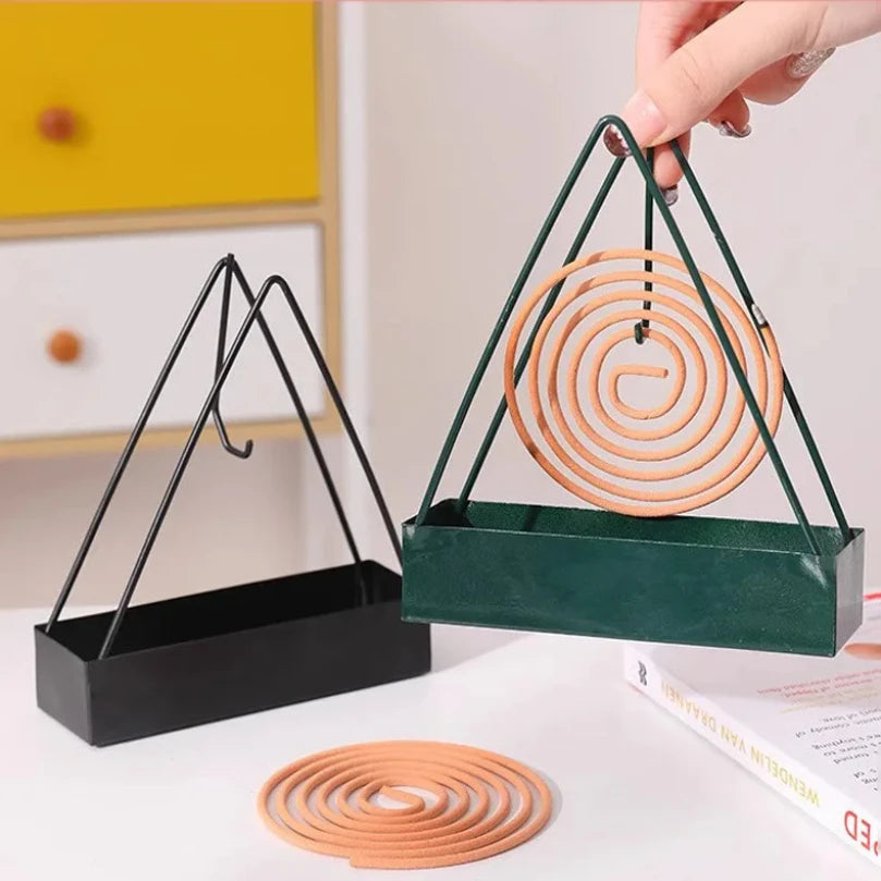 Iron Mosquito Coil Burner – Outdoor Summer Insect Repellent Essential image 0