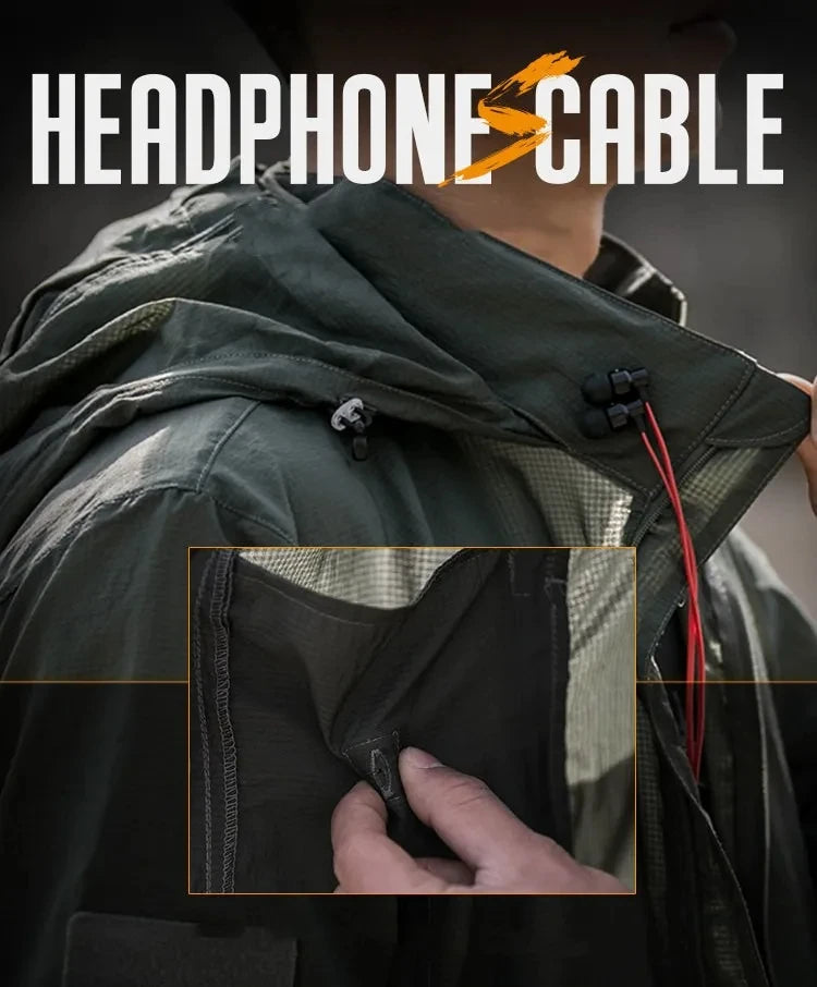 Military Quick Dry Tactical Jacket – Ultra Light Waterproof Outerwear image 1