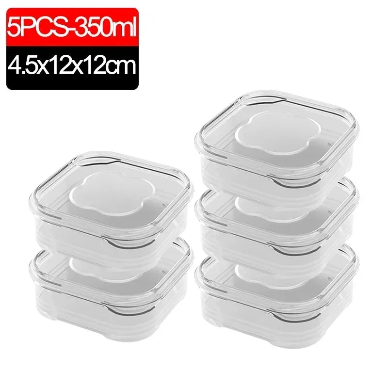 1/10PC Small Food Preservation Boxes – Transparent Kitchen Storage Solution image 11