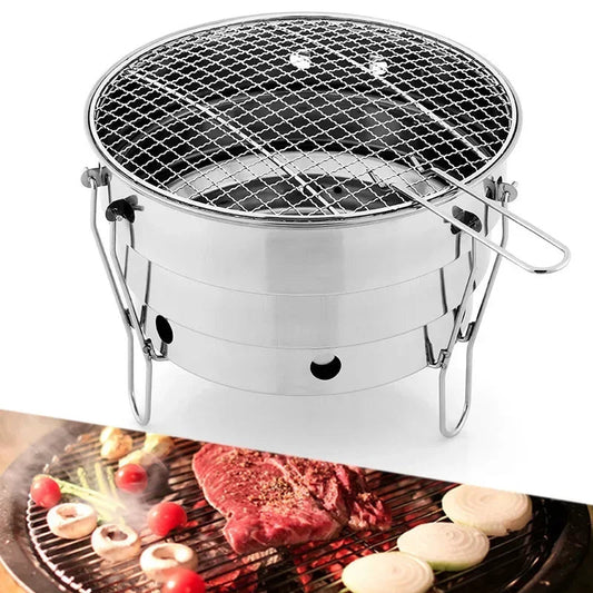 Stainless Steel Portable BBQ Stove for Outdoor Cooking image 0