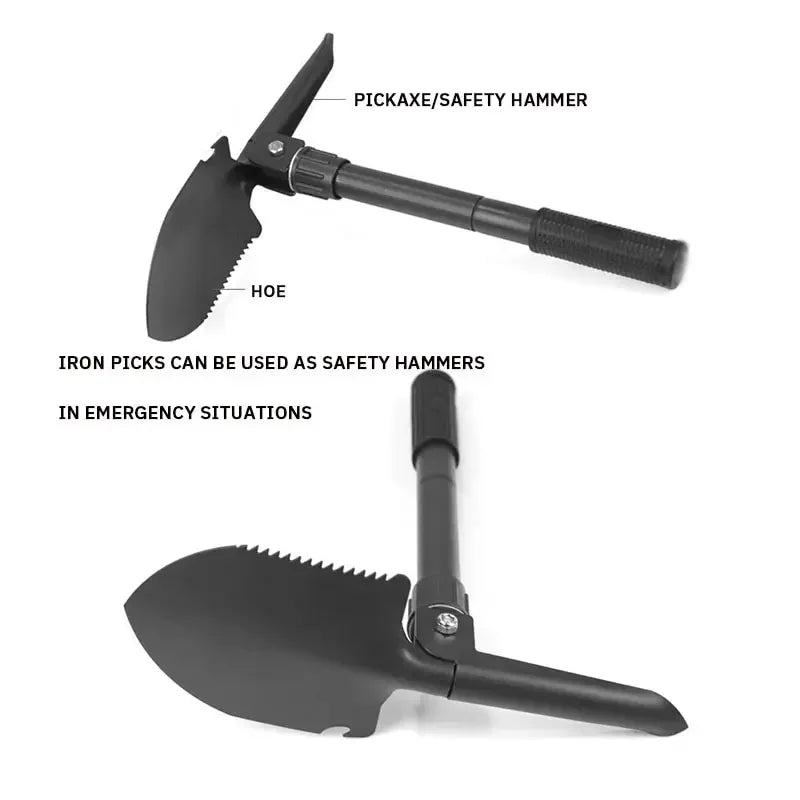 1PC Engineer Shovel – Multifunctional Outdoor Tool for Adventure Enthusiasts image 3