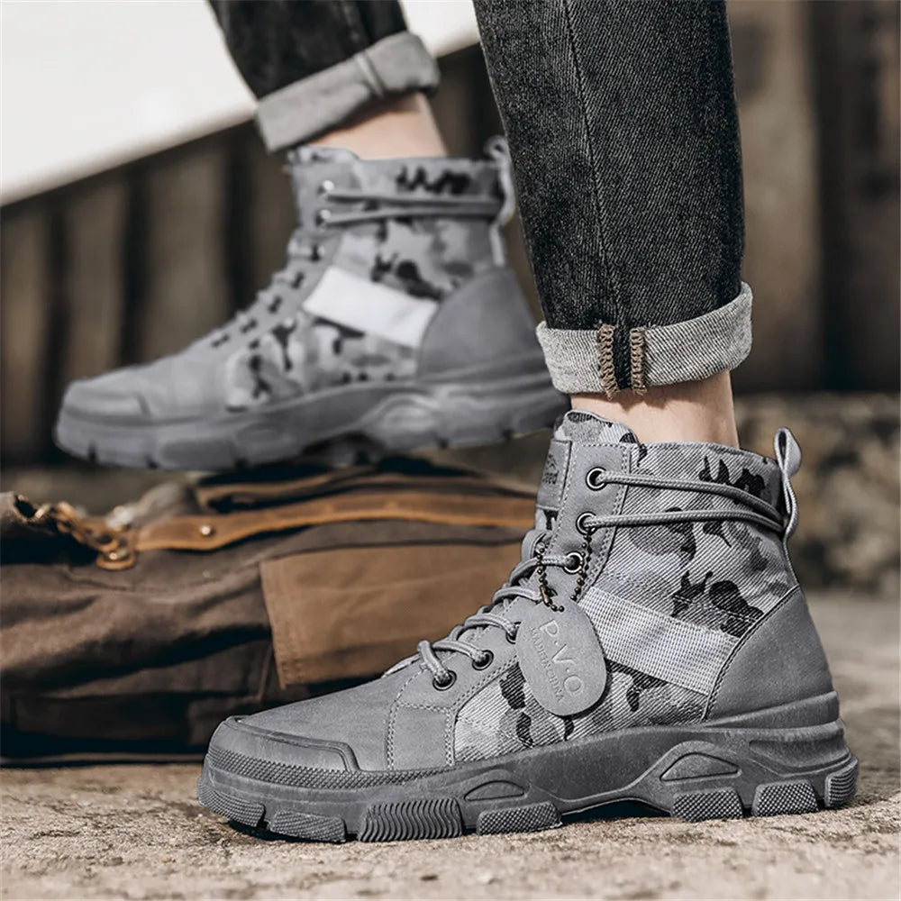 Brand Men's Hiking Boots – Versatile and Durable Outdoor Footwear image 4