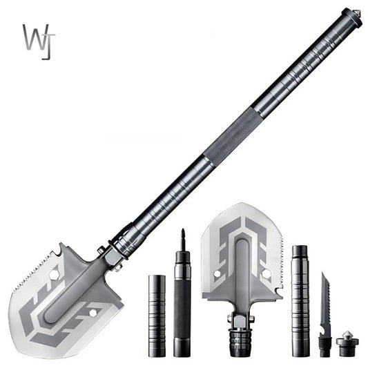 Outdoor Multi-purpose Folding Shovel – Essential Camping and Garden Tool image 0