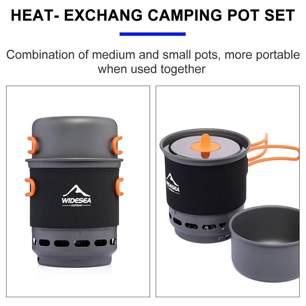 Versatile Camping Cookware Set for Outdoor Enthusiasts image 3