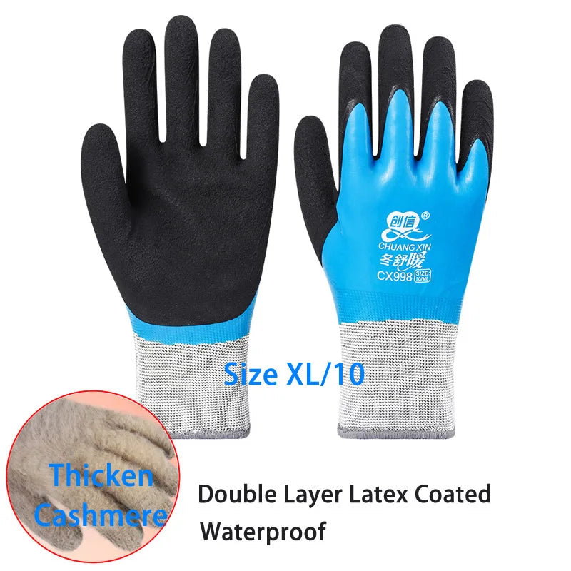 Winter Waterproof Work Safety Gloves – Essential Protection for Workers - Thicken XL image