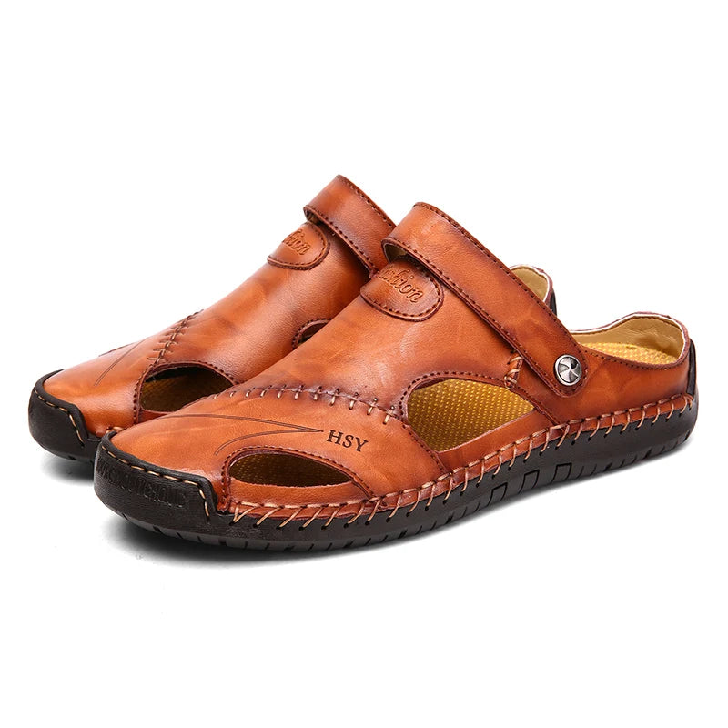 Breathable Non-Slip Men's Outdoor Sandals for Camping, Beach, and More image 3
