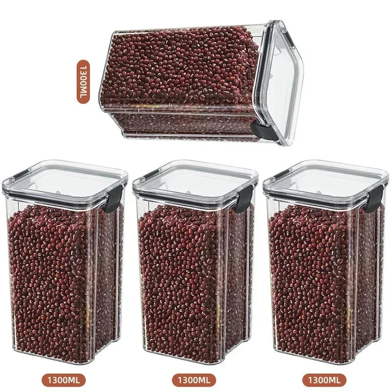 Stackable Plastic Food Storage Containers – Versatile Kitchen Organization image 16
