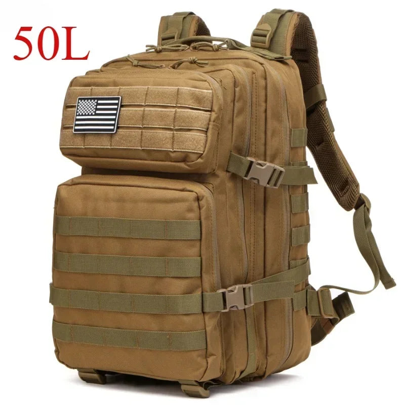 50L Travel Backpack for Men – Waterproof Hiking &amp; Camping Bag image 16