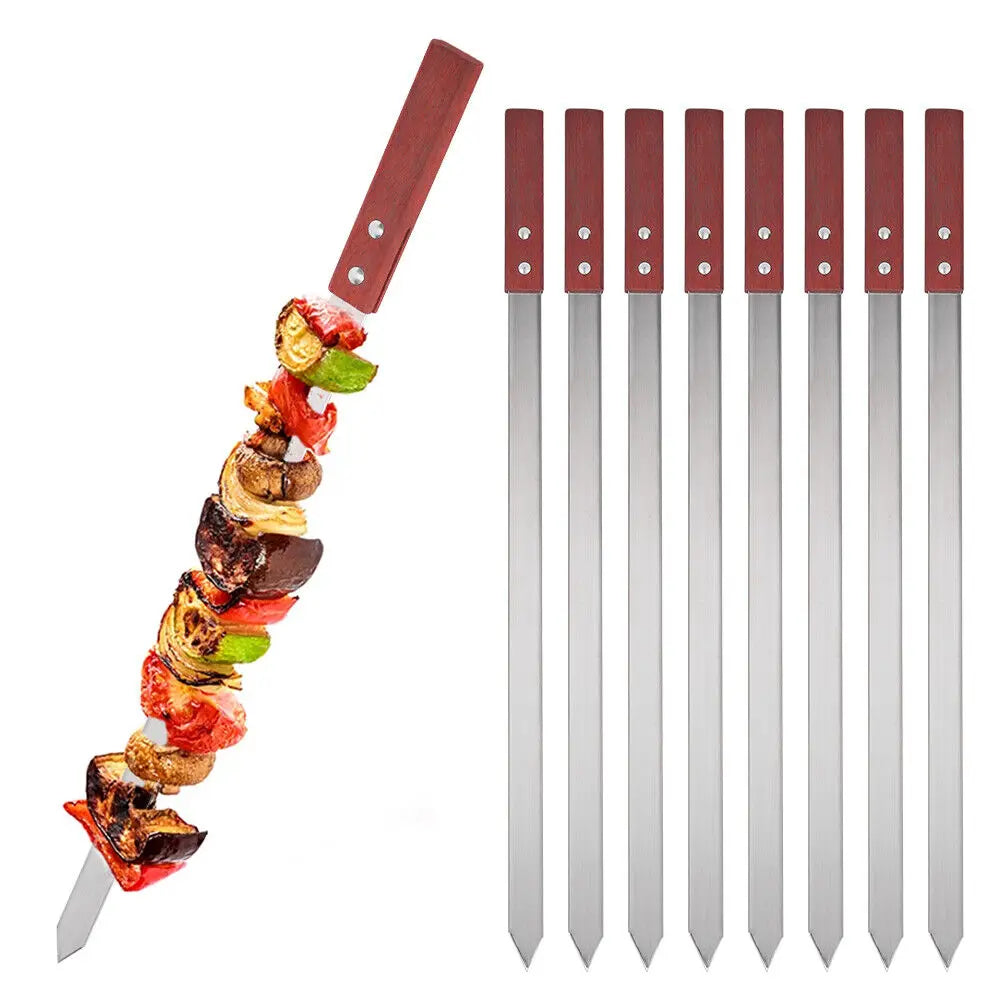 Durable and Stylish BBQ Skewers for Outdoor Grilling Enthusiasts image 2