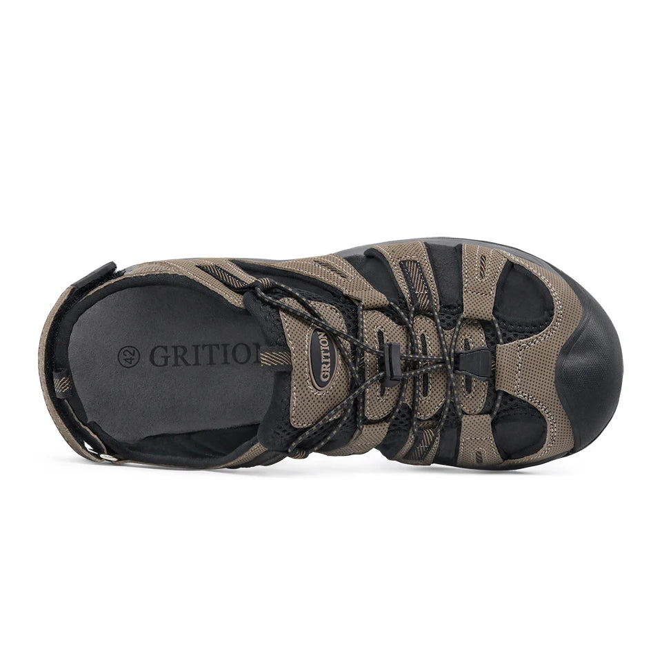 GRITION Men's Summer Sport Sandals – Comfortable Outdoor Footwear image 3