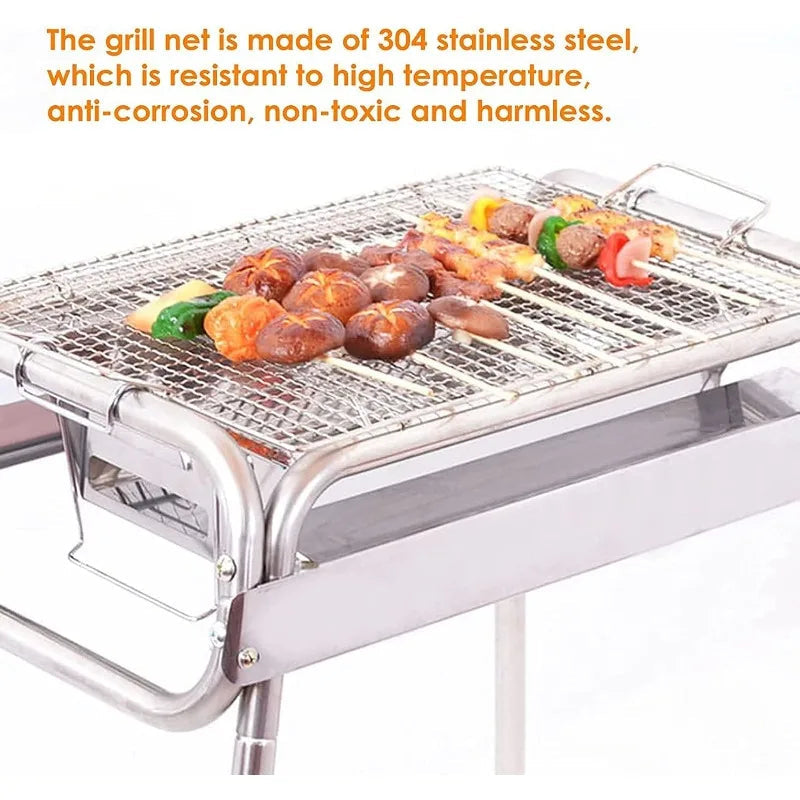 Folding Portable Charcoal Grill – Perfect for Outdoor Cooking Adventures image 3