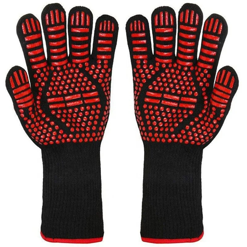 Premium Heat-Resistant BBQ &amp; Oven Gloves – Essential Kitchen Safety Gear image 6