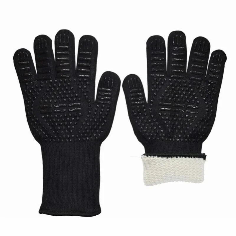 1472°F Heat Resistant Oven Mitts – Silicone BBQ &amp; Grilling Gloves image 2