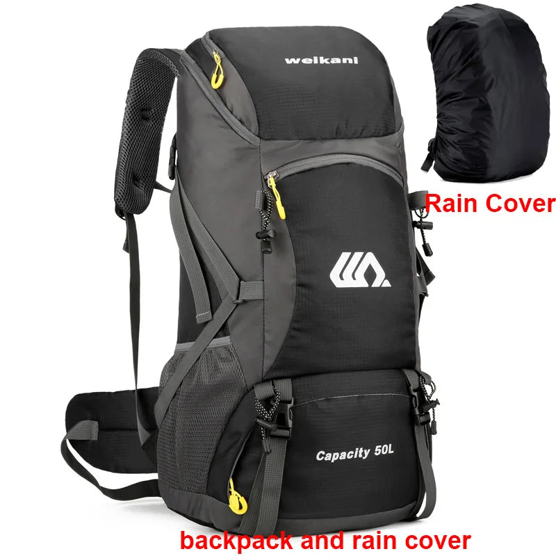 50L Travel Backpack for Men – Waterproof Hiking &amp; Camping Bag image 13