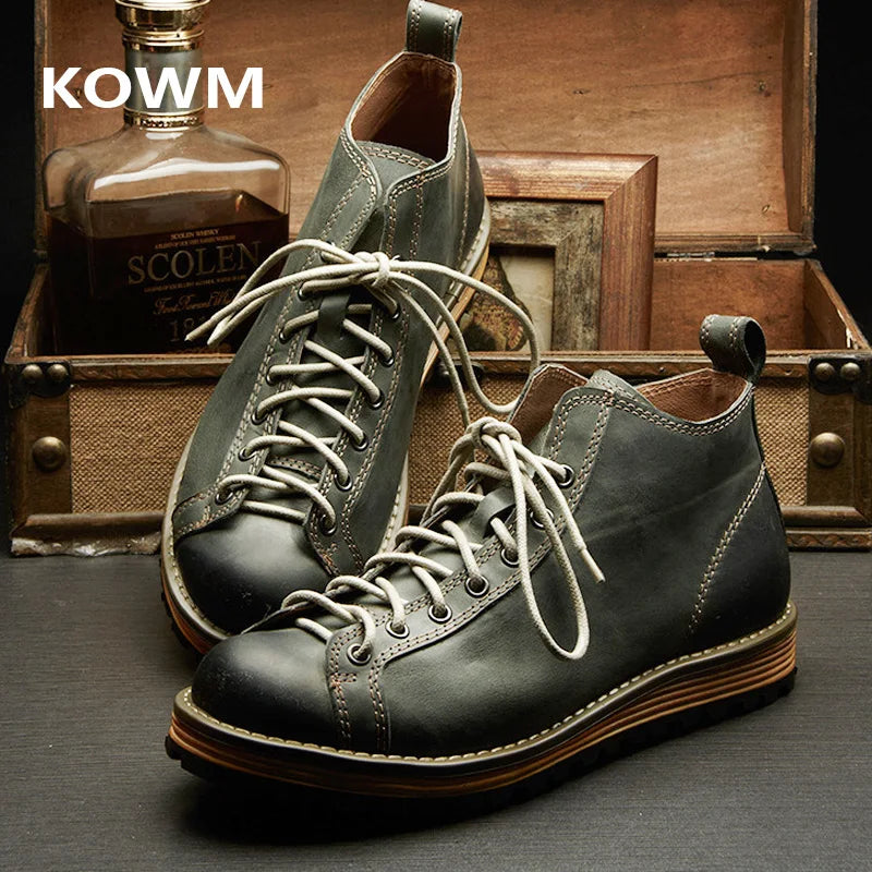 KOWM Men's Hiking Boots – Durable and Stylish Footwear for Adventurers image 0