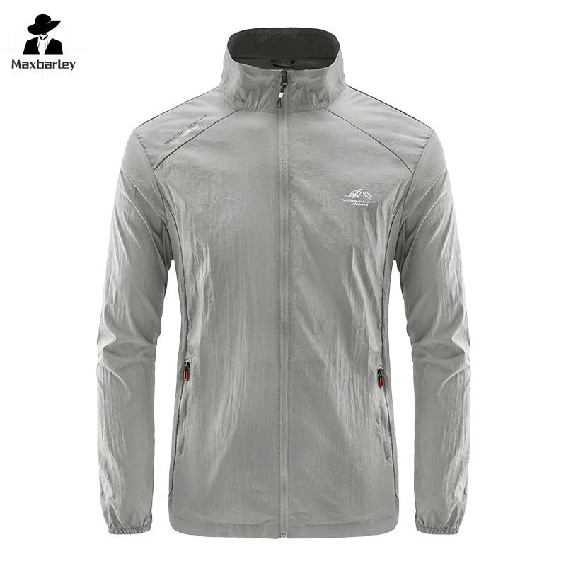 Summer Skin Windbreaker – Men's Ultra Light UV Sunscreen Jacket image 5