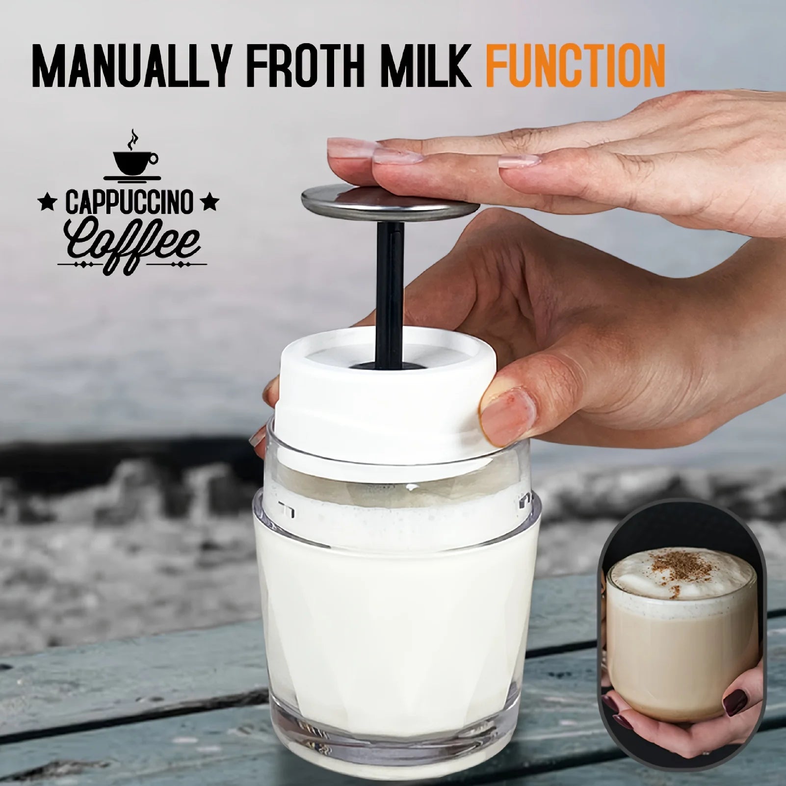 3 In1 Portable Coffee Machine: Espresso, Hot &amp; Cold Brew Anywhere! image 5