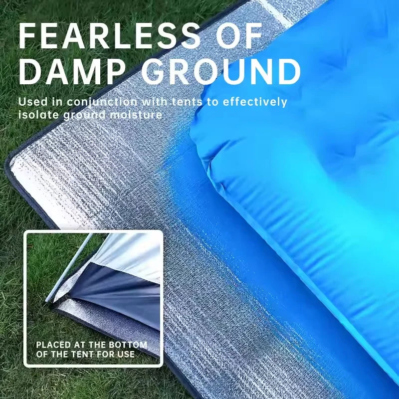 Waterproof and Portable Double-sided Aluminum Film Picnic Mat image 3
